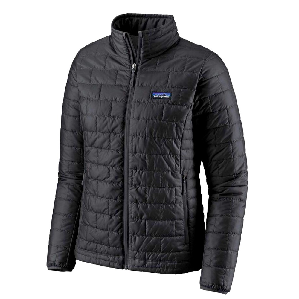 Patagonia Goose Down Sweater Jacket Women Black Small